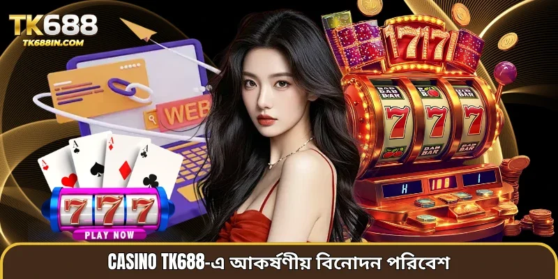 Casino TK688-এ আকর্ষণীয় বিনোদন পরিবেশ