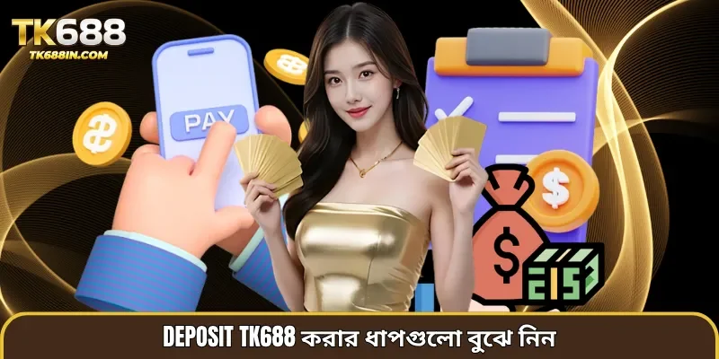 Deposit TK688 করার ধাপগুলো বুঝে নিন