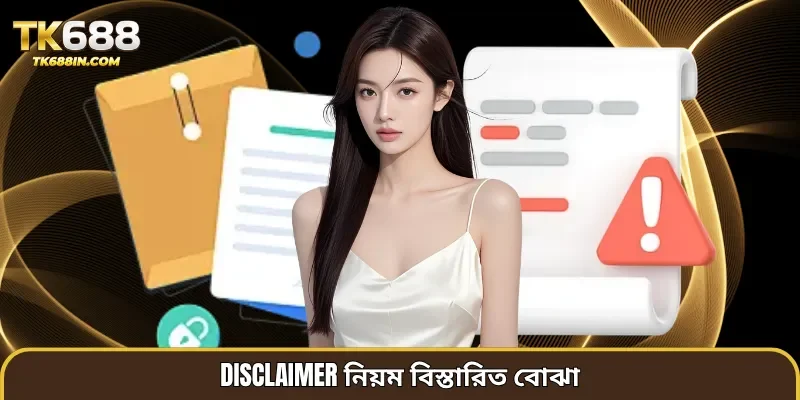 Disclaimer নিয়ম বিস্তারিত বোঝা