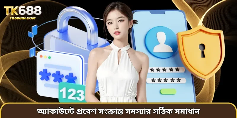অ্যাকাউন্টে প্রবেশ সংক্রান্ত সমস্যার সঠিক সমাধান