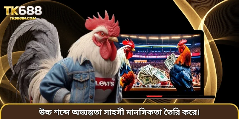 উচ্চ শব্দে অভ্যস্ততা সাহসী মানসিকতা তৈরি করে।
