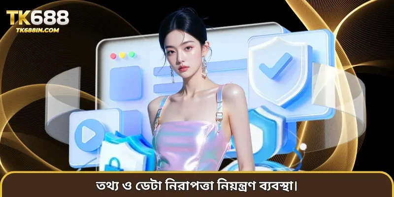 তথ্য ও ডেটা নিরাপত্তা নিয়ন্ত্রণ ব্যবস্থা।
