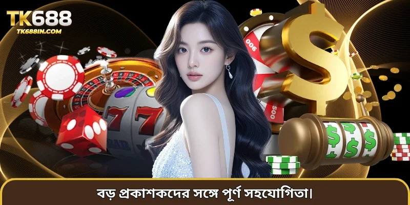বড় প্রকাশকদের সঙ্গে পূর্ণ সহযোগিতা।