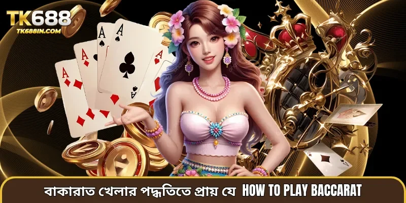 বাকারাত খেলার পদ্ধতিতে প্রায় যে How to Play Baccarat