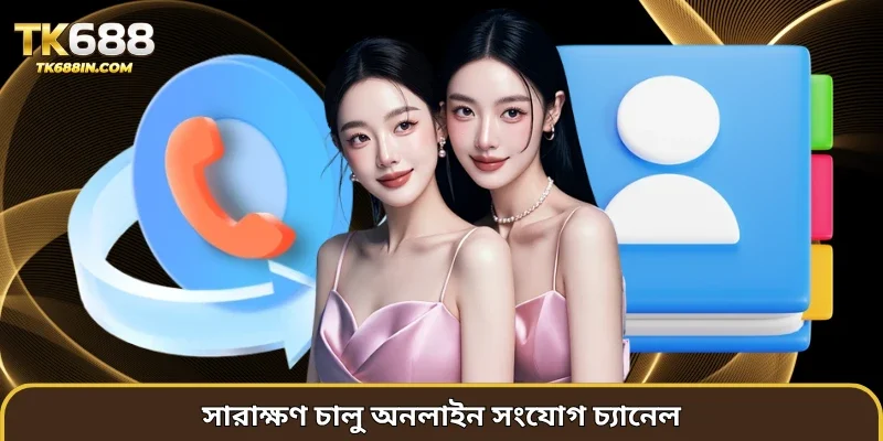 সারাক্ষণ চালু অনলাইন সংযোগ চ্যানেল