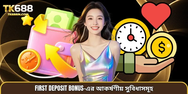 First deposit bonus-এর আকর্ষণীয় সুবিধাসমূহ