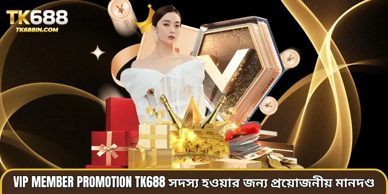 VIP member promotion TK688 সদস্য হওয়ার জন্য প্রয়োজনীয় মানদণ্ড
